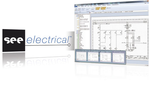 CAD-Software - SEE ELECTRICAL - IGE+XAO - Projektplanung / für Elektroinstallation / 3D