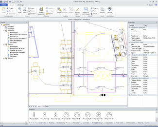 CAD-Software - SEE ELECTRICAL BUILDING V3R1 - IGE+XAO - Projektplanung / für Elektroinstallation / 3D
