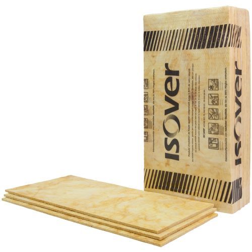 Thermo-akustische Isolierung - Domisol LV - ISOVER SAINT-GOBAIN - Glaswolle / steife Platten / Außen