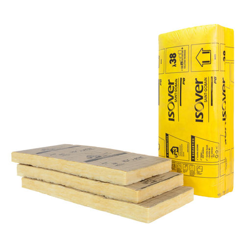 Thermoisolierung - PB 38 Revêtu Kraft - ISOVER SAINT-GOBAIN - Glaswolle / Platten / Innenbereich