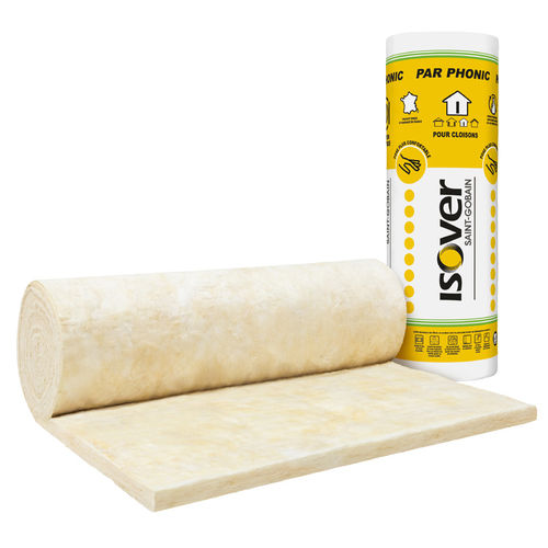 Thermo-akustische Isolierung - PAR PHONIC Pro - ISOVER SAINT-GOBAIN - Glaswolle / Rollen / Innenbereich