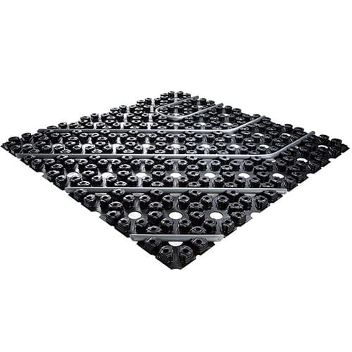Heißwasser-Fußbodenheizung - X-NET® C15 - KERMI - für Wohnhaus / mit Schallisolierung