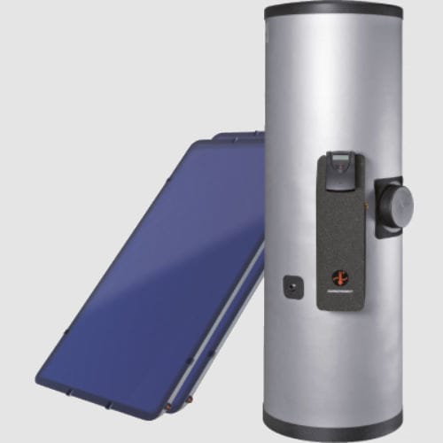 Solar-Heißwasserspeicher - Sonnenkraft Gmbh - freistehend / vertikal / Wohnbereich