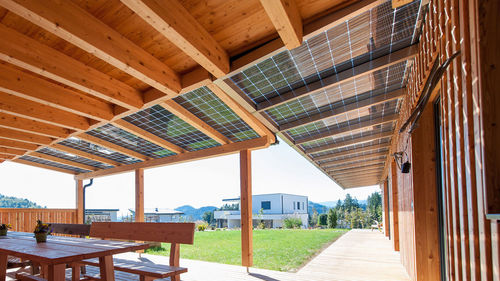 Planer thermischer Sonnenkollektor - SONNENGLÄSER - Sonnenkraft Gmbh - für Heizungen / farbig / für Dach