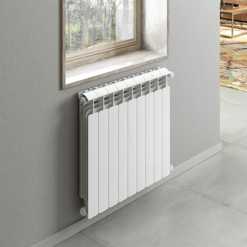 Heißwasser-Heizkörper - ISEO - GLOBAL RADIATORI - 0...500 w / modern / Aluminium