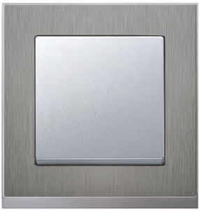 Druckschalter - M-PURE DECOR - Merten GmbH - Einbau / Metall / modern