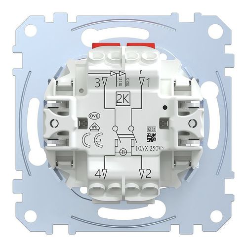 Wippschalter - MEG3102-0000 - Merten GmbH - elektromechanisch / Einbau / modern
