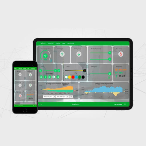Hausautomation für Rollos - KNX - Merten GmbH - für Innenbeleuchtung / für Innenausbau / für Beleuchtung