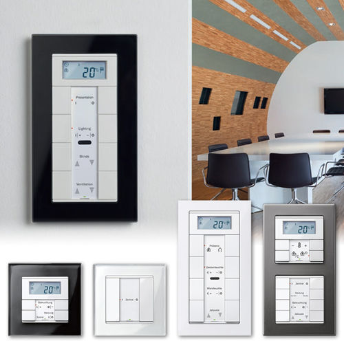 Bedientastatur für Hausautomationssystem - 2 - Merten GmbH - für Heizsystem / für Innenbeleuchtung / für Klimaanlagen