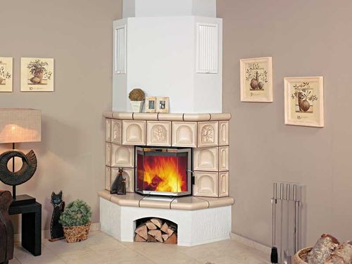 Holzkamin - 3/17.6 - Hark GmbH & Co. KG - Einbau / Ecken / geschlossene Feuerstelle
