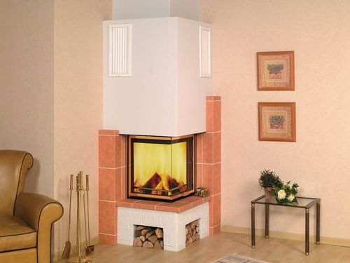 Holzkamin - 3/160.4 - Hark GmbH & Co. KG - Einbau / Ecken / geschlossene Feuerstelle