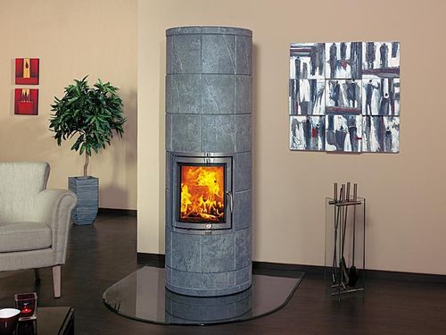Holz-Kaminofen - 6/23 - Hark GmbH & Co. KG - traditionell / Stein