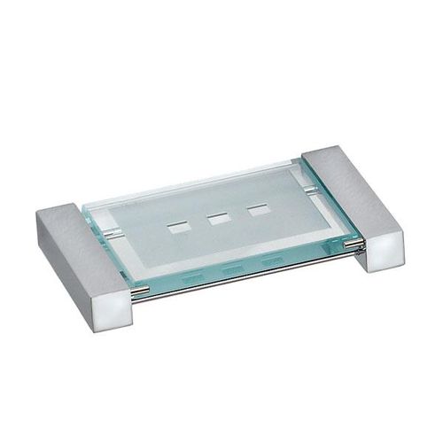 Wandmontierter Seifenhalter - 386001_ _ _  - Pomd'or - Metall / Glas