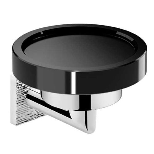 Wandmontierter Seifenhalter - 7060012 BB CC - Pomd'or - Metall / Glas
