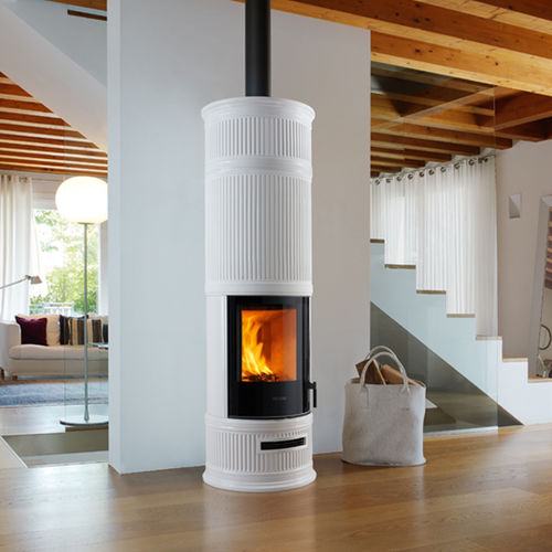 Holz-Kaminofen - E929 C-H - Piazzetta - 5 kW...10 kW / freistehend / modern