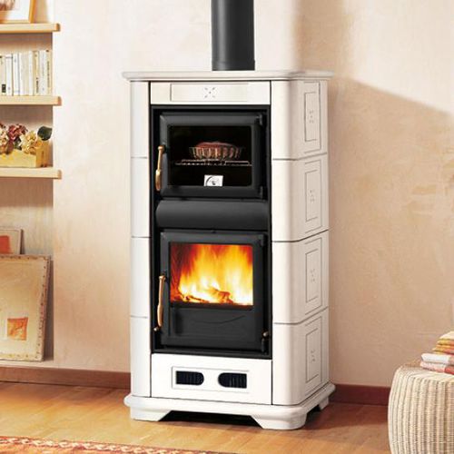 Holz-Kaminofen - E900M - Piazzetta - 13 kW / freistehend / modern