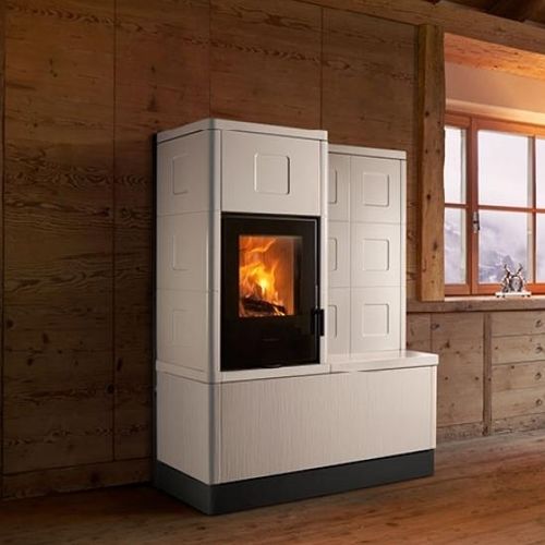 Holz-Kaminofen - E228 K - Piazzetta - Pellet / 0 - 5 kW / 5 kW...10 kW