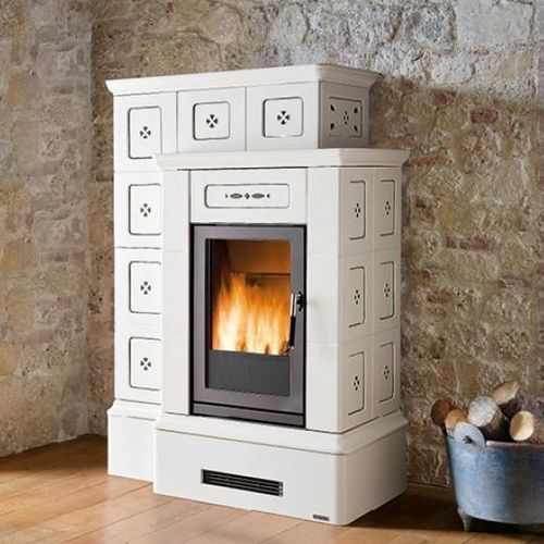Holz-Kaminofen - ORTISEI - Piazzetta - 5 kW...10 kW / 10 kW...20 kW / freistehend