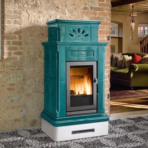 Holz-Kaminofen - CANAZEI - Piazzetta - 5 kW...10 kW / 10 kW...20 kW / freistehend