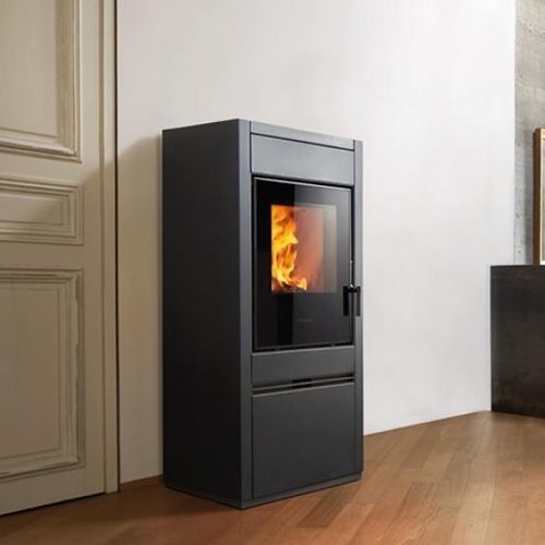 Holz-Kaminofen - E128 A - Piazzetta - 5 kW...10 kW / 10 kW...20 kW / freistehend