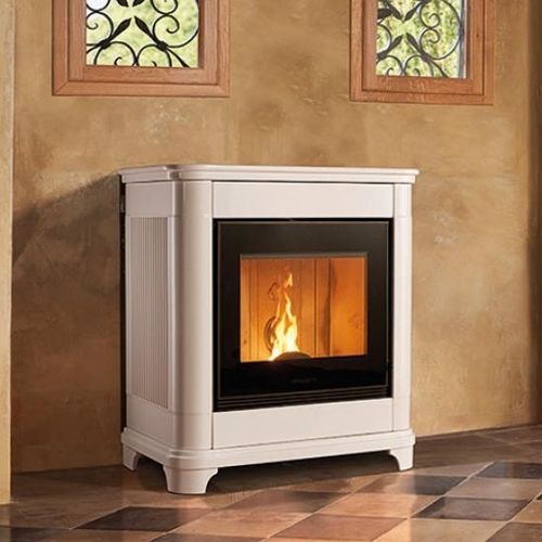 Pelletkaminofen - P945 C - Piazzetta - 0 - 5 kW / 5 kW...10 kW / Multibrennstoff