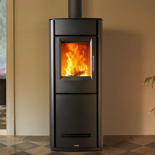 Holz-Kaminofen - E228 STEEL - Piazzetta - Pellet / 0 - 5 kW / 5 kW...10 kW