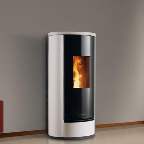 Pelletkaminofen - P230 T STEEL - Piazzetta - 5 kW...10 kW / 0 - 5 kW / 11 kW
