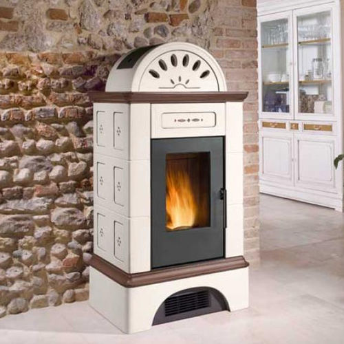 Pelletkaminofen - BRUNICO - Piazzetta - 5 kW...10 kW / 0 - 5 kW / 10 kW...20 kW