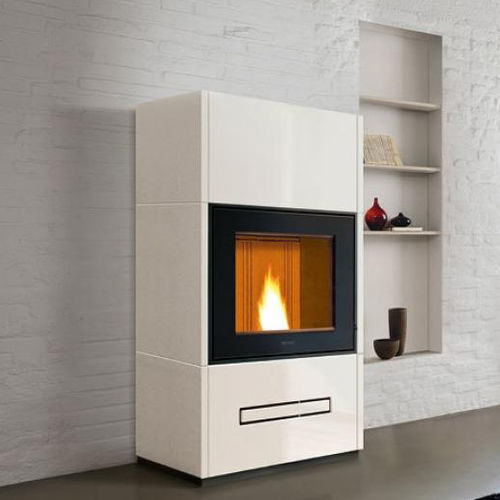 Pelletkaminofen - BERNA - Piazzetta - 5 kW...10 kW / 0 - 5 kW / 10 kW...20 kW