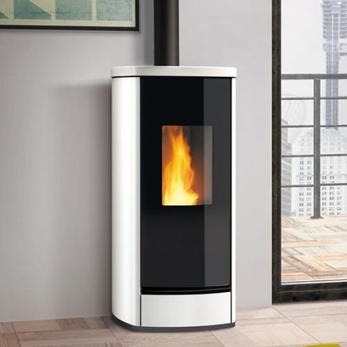 Pelletkaminofen - P220 M - Piazzetta - 0 - 5 kW / 5 kW...10 kW / Multibrennstoff