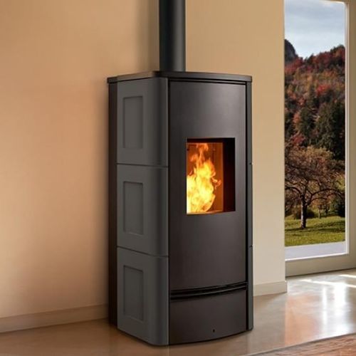 Pelletkaminofen - P920 C - Piazzetta - 0 - 5 kW / 5 kW...10 kW / Multibrennstoff