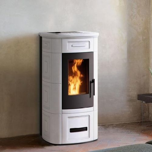 Pelletkaminofen - P921 R - 5 STELLE - Piazzetta - 0 - 5 kW / 5 kW...10 kW / freistehend