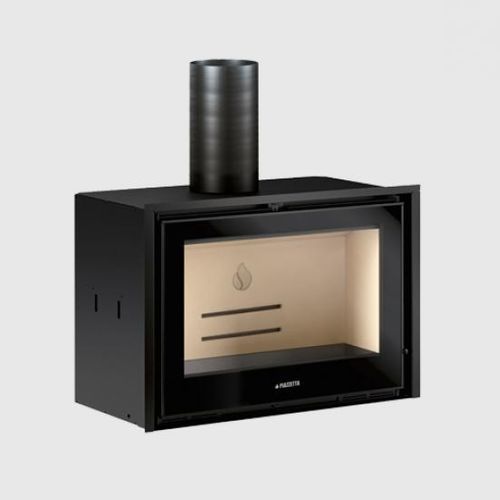 Holz-Kamineinsatz - IL 75/58 - 5 STELLE - Piazzetta - Stahl / mit natürlicher Konvektion / modern