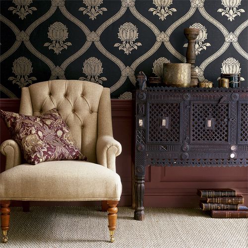 Möbelstoff - GRANADA - MORRIS & Co. - für Vorhänge / Rollo / Naturmotiv