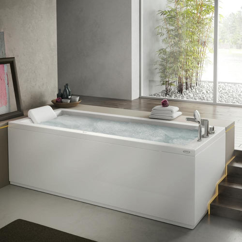 Freistehende Badewanne - ENERGY - Jacuzzi France - für Wohnungen / Acryl / modern