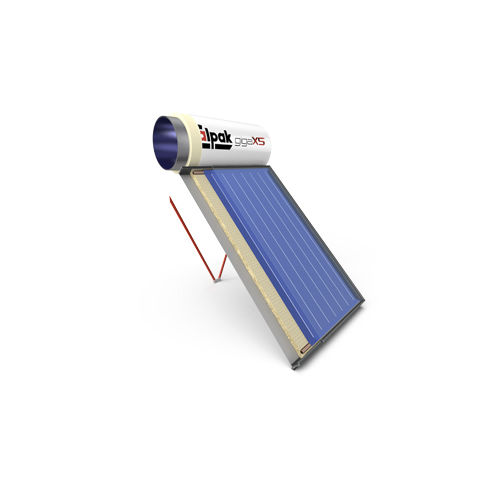 Planer thermischer Sonnenkollektor - GIGAXS - Calpak-Cicero Hellas - zum Erhitzen von Wasser / mit Aluminiumrahmen