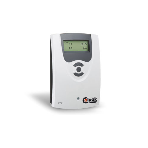 Digitales Thermostat - Calpak-Cicero Hellas - für Heizungen / weiß / mit Digitalanzeige