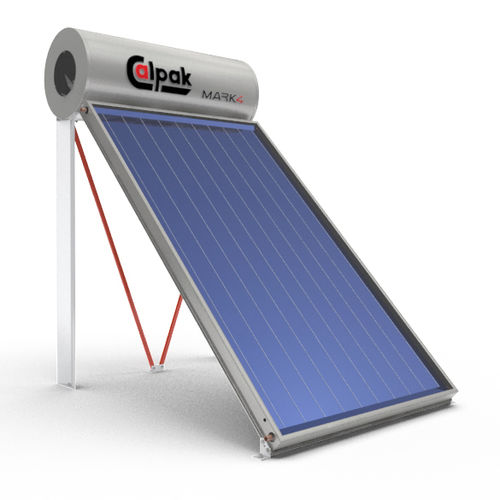 Planer thermischer Sonnenkollektor - MARK 4 - Calpak-Cicero Hellas - für Heizungen / mit Aluminiumrahmen