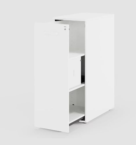 Buche-Schreibtischcontainer - CUBE_S TOWER UNIT - Bene GmbH - Ahornholz / Bambus / mit 1 Schublade