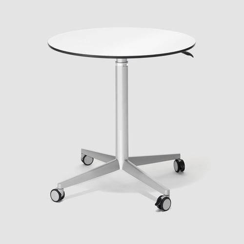 Moderner Beistelltisch - CART - Bene GmbH - extrudiertes Aluminium / melaminbeschichtet / Gestell aus Aluminium
