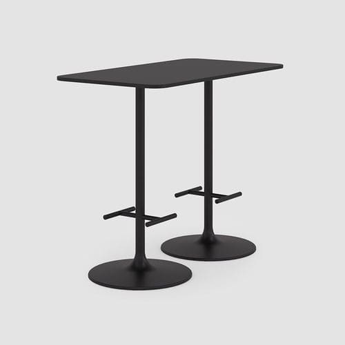 Moderner Stehtisch - CASUAL Table high - Bene GmbH - NTM Fenix® / Gestell aus pulverbeschichtetem Stahl / rechteckig