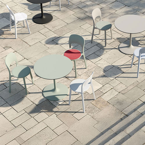 Moderner Gartenstuhl - NOOVO Outdoor - Bene GmbH - für Außenbereich / Polypropylen / Stoff