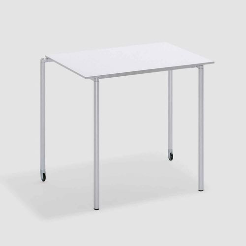 Moderner Unterrichtstisch - MOBILE_COM TABLE - Bene GmbH - Holzfurnier / melaminbeschichtet / Gestell aus Metall