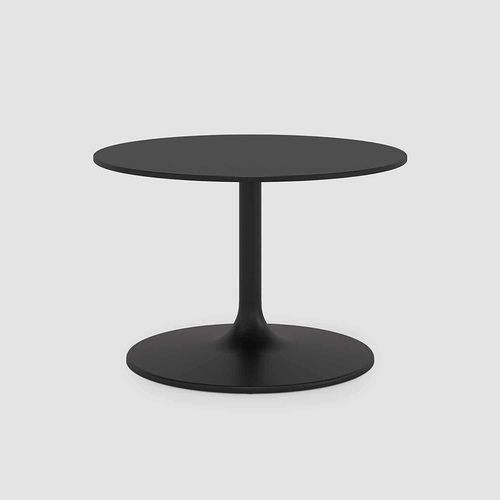 Moderner Beistelltisch - CASUAL - Bene GmbH - NTM Fenix® / Gestell aus pulverbeschichtetem Stahl / rund