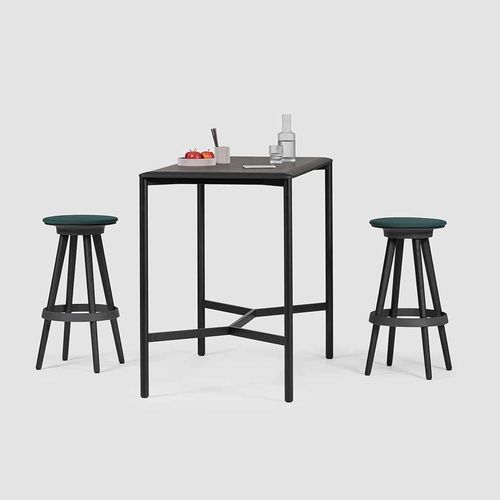 Moderner Tisch - PORTS SLIM HIGH - Bene GmbH - Eiche / Buche / Ahornholz