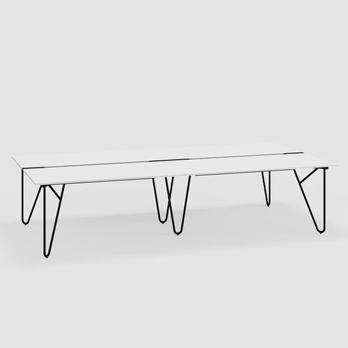 Moderner Arbeitstisch - STUDIO WORKBENCH - Bene GmbH - Eiche / Buche / Ahornholz