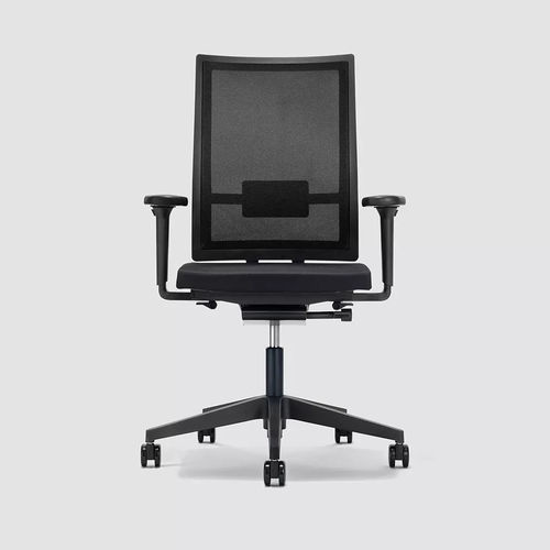 Moderner Bürostuhl - B_RUN - Bene GmbH - für den Innenraum / Netz / Gestell aus Metall