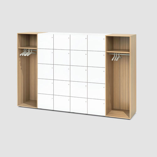 Metall-Garderobenschrank - LOCKER_S - Bene GmbH - Zahlen / für öffentliche Einrichtungen / für Büro