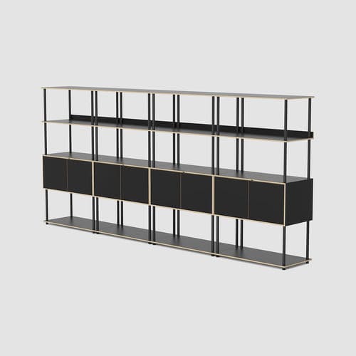 Modulregal - STUDIO REGALSYSTEM - Bene GmbH - modern / Laminat / für Gewerbegebrauch