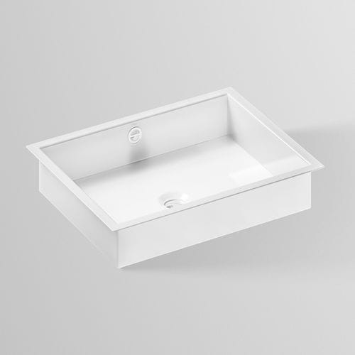 Unterbauwaschbecken - UB.ME500 - Alape - versiegelter Stahl / ohne